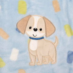 Baby Essentials toddler fleece blanket delivers soft warmth for all seasons.
