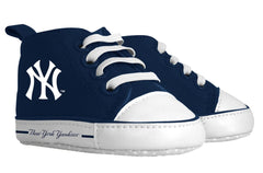 Baby Fanatic New York Yankees pre-walker side logo highlights vibrant team colors for easy playtime
