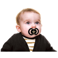 Baby Fanatic pacifier 2-pack BPA-free label signals safety-conscious choice.