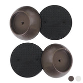 Baby Gate Guru bronze wall protector close-up with non-slip backing cushions walls during gate use