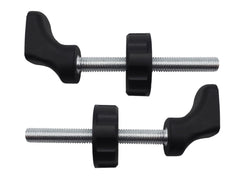 Baby Gate Guru M10 quarter-round adapter angle view for easy wall installation.