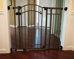 Baby Gate Guru 1.625-inch inner diameter wall protector fits standard gate rods for secure fit.