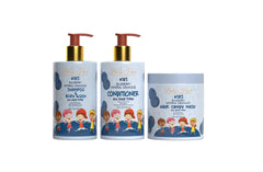 Baby Hair Blueberry Mineral kids shampoo bottle for gentle cleansing and tear-free baths