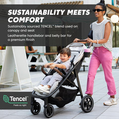 Baby Jogger City Mini Air adjustable calf support customizes child comfort