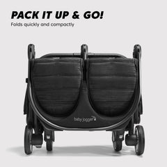 Baby Jogger City Tour 2 Double seats recline to near-flat position for comfort