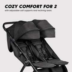 Baby Jogger City Tour 2 Double fits through standard doorways with ease