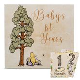 Baby Louise memory book cover with hardcover for lasting keepsakes.
