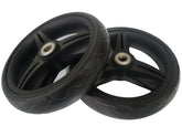 Baby Outlaw front wheel for City Select set improves ride quality on uneven sidewalks.