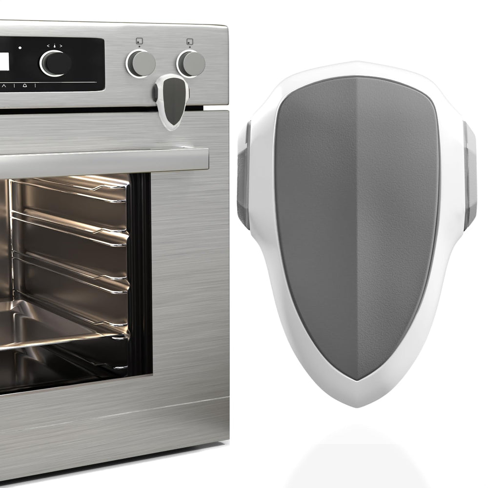 Baby Proof Me oven lock adhesive attachment secures ovens for safer kitchens