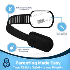 Baby Proof Me toilet-seat-latch—keeps curious toddlers safe around bathrooms with easy, adhesive install.