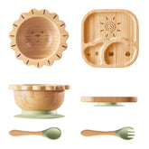 BABY REMEMBER suction bowl with lion design supports self-feeding and less mess.