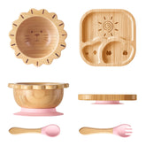 BABY REMEMBER suction bowl with lion design sticks to surfaces for mess-free meals