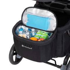 Baby Trend Stroller Wagon Deluxe Storage Basket removable cooler used as a standalone basket.