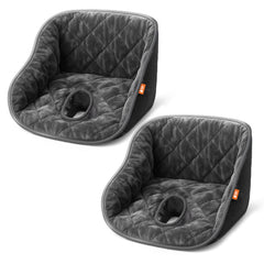Baby Uma car seat protector 360-degree design keeps seats dry and protected.
