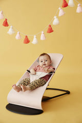 BabyBjörn Bouncer Balance Soft with toddler in four-position setup for rest.