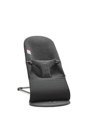 BabyBjorn Bouncer Bliss in soft 3D jersey fabric offers gentle touch and cozy playtime.