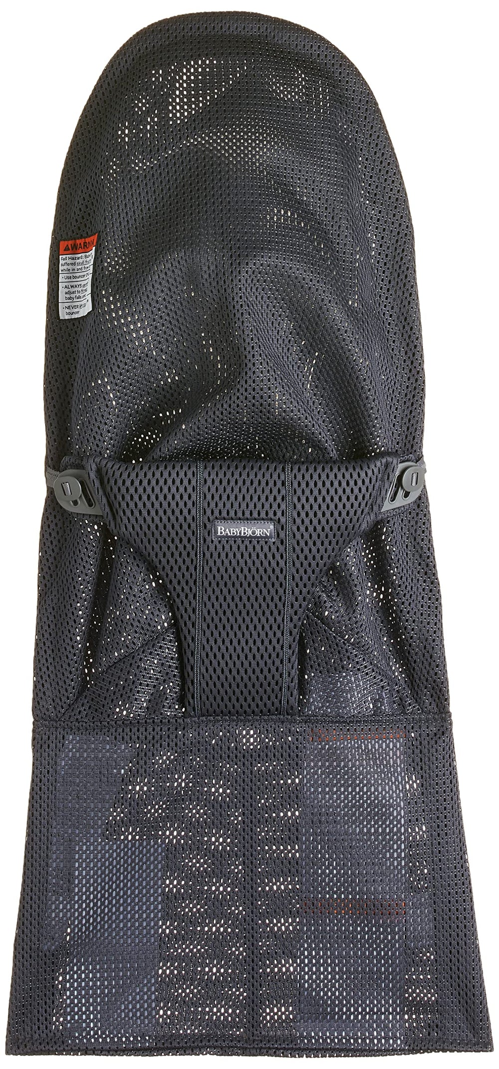 BabyBjörn fabric seat for bouncer in anthracite mesh refreshes look
