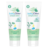 Baby Dove Caring By Nature lotion bottle for newborn skin moisture