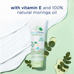 Natural moringa oil ingredient focus in Baby Dove lotion
