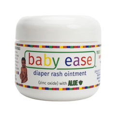 BabyEase diaper rash cream tube provides quick relief for irritated baby skin.