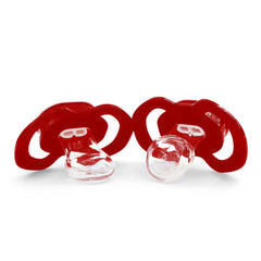 Baby Fanatic pacifier BPA-free and safety tested for infants.