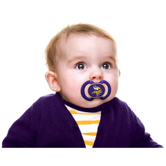 Baby Fanatic BPA-free pacifier ensures peace of mind for everyday use.