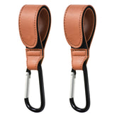 Babyfond stroller hooks on handle for hands-free shopping convenience