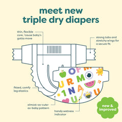 Babyganics breathable layer close-up demonstrating airflow to skin for comfort.