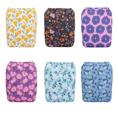babygoal bamboo inserts 6-pcs provide soft absorbent comfort for leak-free days
