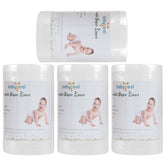 Babygoal bamboo liner close-up highlighting gentle skin protection for delicate diaper areas.