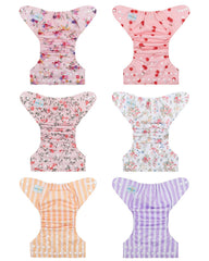 Babygoal cloth diaper covers open-pack shot, easy access for quick diaper changes.
