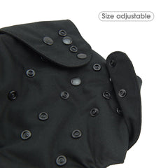 Babygoal cover fitting prefolds and fitted diapers for versatile use.