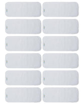 Babygoal 3-layer microfiber diaper inserts pack fits medium cloth diapers for babies 8-33 lbs.
