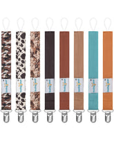 Babygoal pacifier clip closeup shows durable metal teeth for secure grip