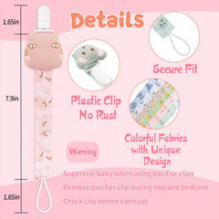 babygoal pacifier clip plastic teeth detail emphasizing durable grip