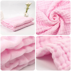 babygoal two-pack baby towels shown together for nursery and travel use