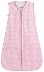 Baby in a Bag summer model outer shell plush minky dot for soft warmth