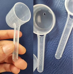 Babyola long-handle scoops provide a comfortable grip