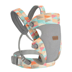 Babypark 3in1 carrier worn by parent showing newborn compatibility for close bonding