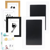 BabyQunt inkless kit shows a clean-hand imprint setup for mess-free keepsakes.
