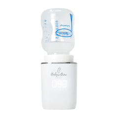 Baby’s Brew bottle adapter with Dr. Brown Wideneck compatibility secures reliable warming.