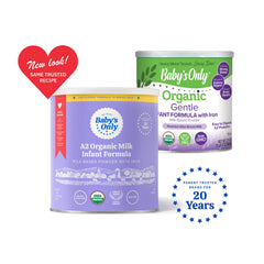 Baby's Only A2 Organic Milk Infant Formula scoop helps precise portions for feeding.