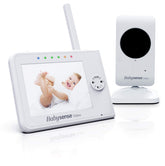 Babysense 3.5-inch screen monitor front view for secure video monitoring.