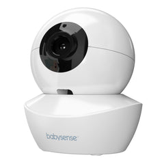Babysense HDS2 addon camera on tabletop for flexible nursery coverage with motorized pan and tilt
