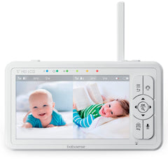 Babysense HDS2 parent unit front view with accessible controls for quick monitoring.