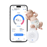 Babytone smart baby monitor breathing live view signals real-time breathing insights for parents