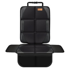 Bacgnyer car seat protector with thick padding shields seats during kids' travel