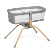Baebae Goods baby bassinet rocking side view for soothing newborns at bedtime