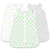 BaeBae Goods baby sleeping bag sack close up showing soft cotton texture