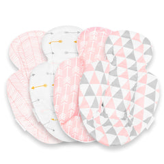BaeBae Goods infant insert in minky-soft fabric offers cozy cushioning for newborn comfort.